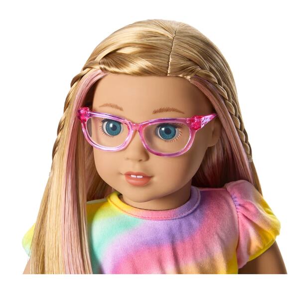 American Girl Of Year Summer Doll In Meet Outfit Eyeglasses Shoes Journal Box - Picture 12 of 16